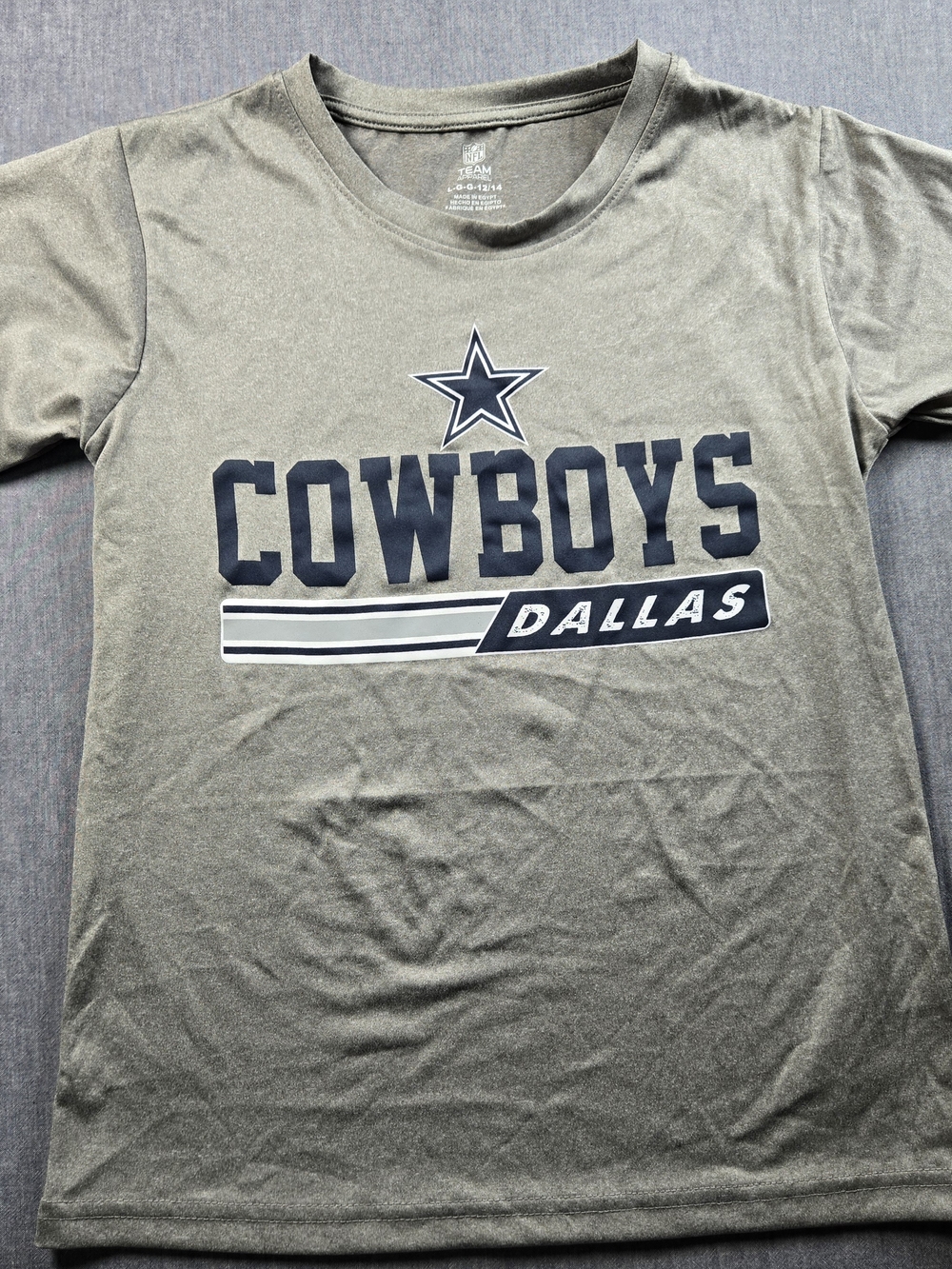 NFL Dallas Cowboys Graphic Tee with Navy Print
